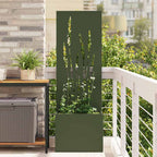 Écran De Confidentialité De Jardin Rouillé 50 X 32 X 1