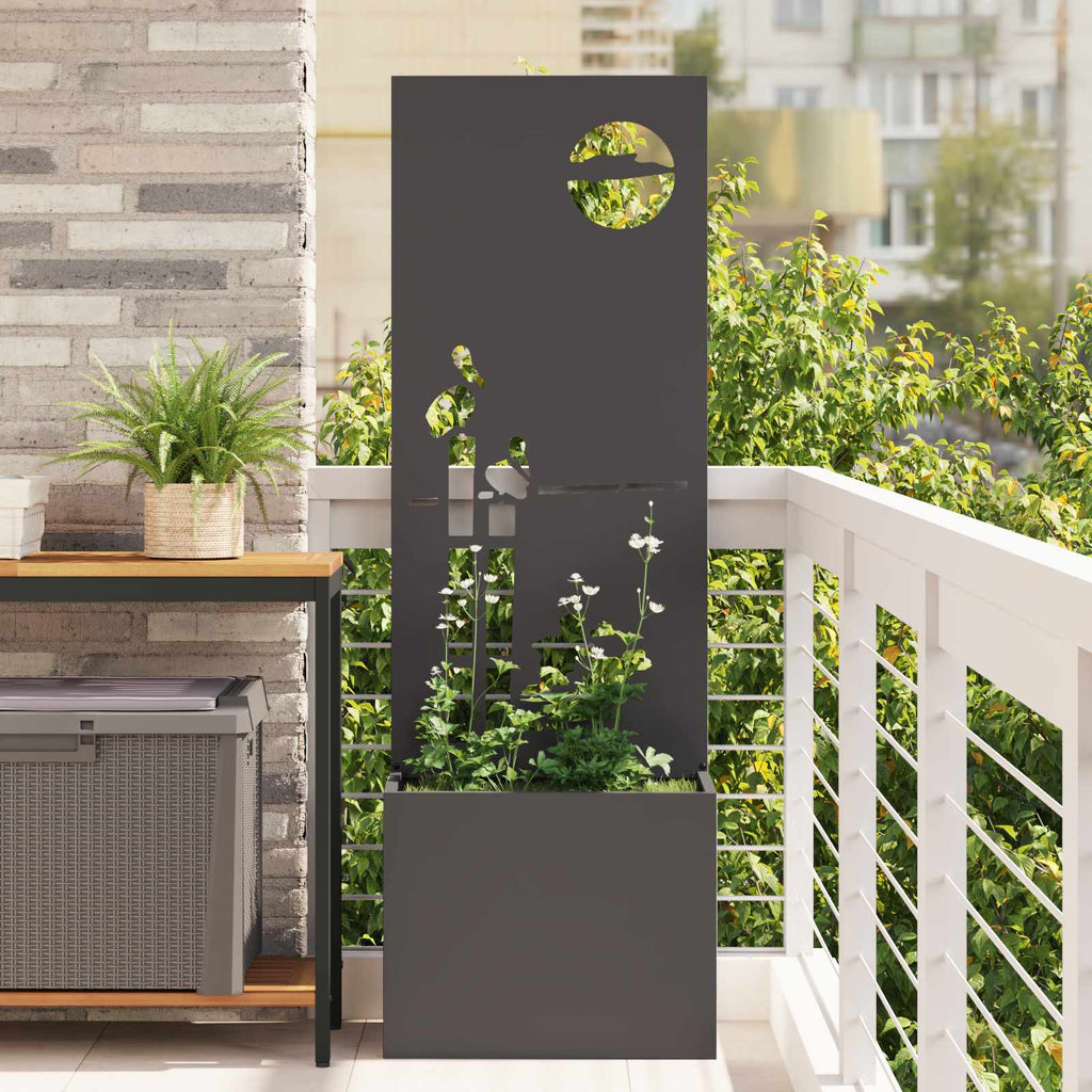 Écran De Confidentialité De Jardin Rouillé 50 X 32 X 1