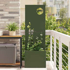 Écran De Confidentialité De Jardin Rouillé 50 X 32 X 1