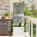 Écran De Confidentialité De Jardin Rouillé 50 X 32 X 1