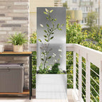 Écran De Confidentialité De Jardin Rouillé 50 X 32 X 1