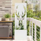 Écran De Confidentialité De Jardin Rouillé 50 X 32 X 1