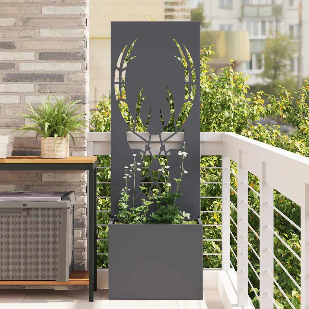Écran De Confidentialité De Jardin Rouillé 50 X 32 X 1
