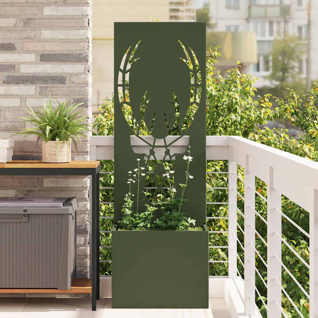 Écran De Confidentialité De Jardin Rouillé 50 X 32 X 1