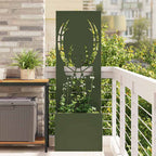 Écran De Confidentialité De Jardin Rouillé 50 X 32 X 1