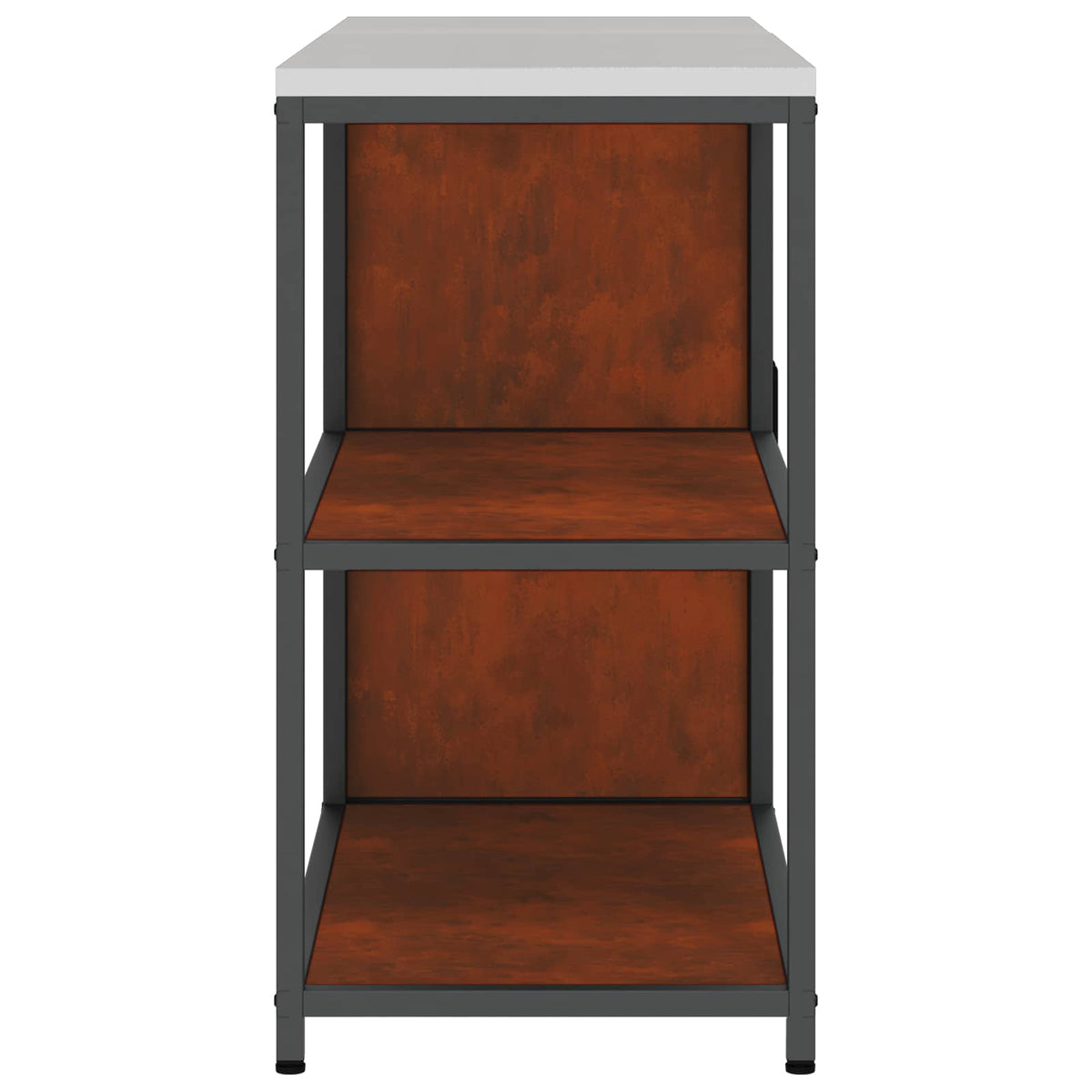 Ensemble De Rangement Cuisine Hattem 2 Pc Rouillé Acier