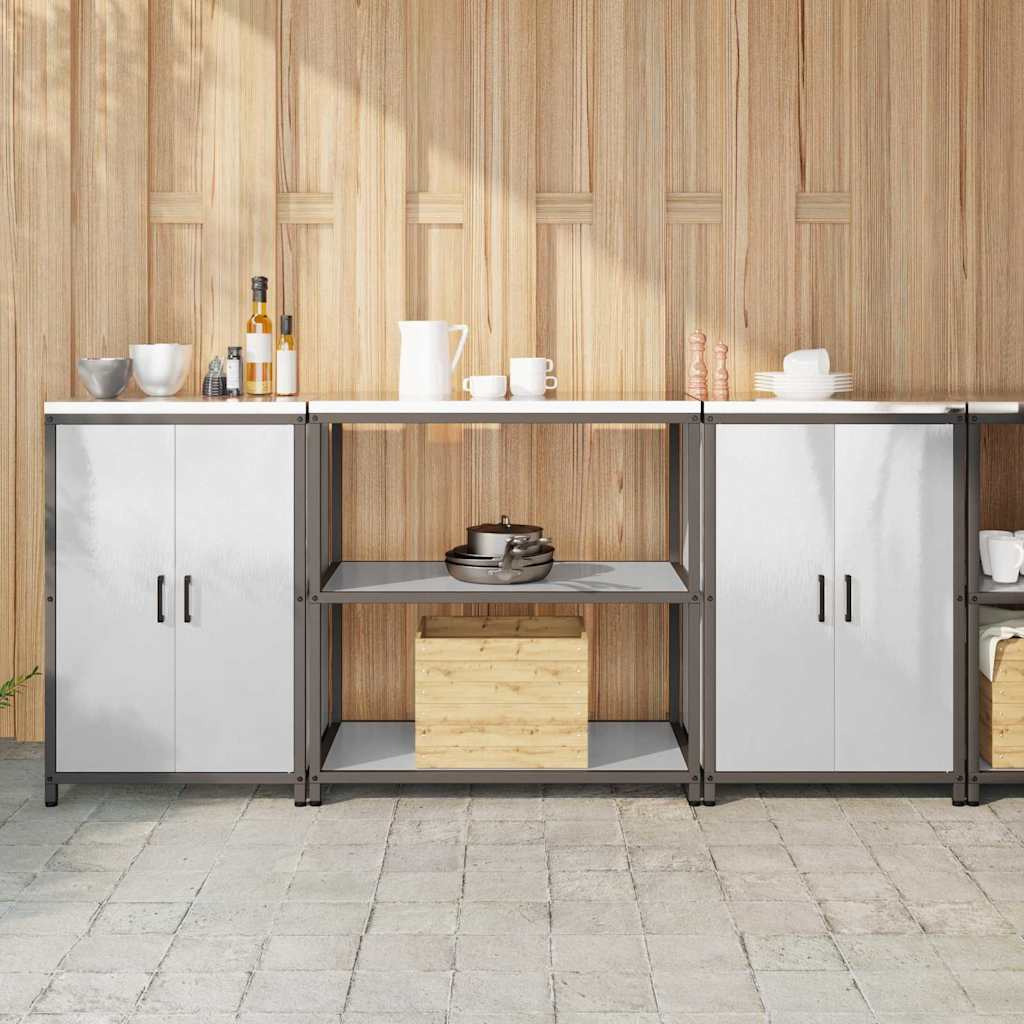 Ensemble De Rangement Cuisine Hattem 3 Pc Rouillé Acier