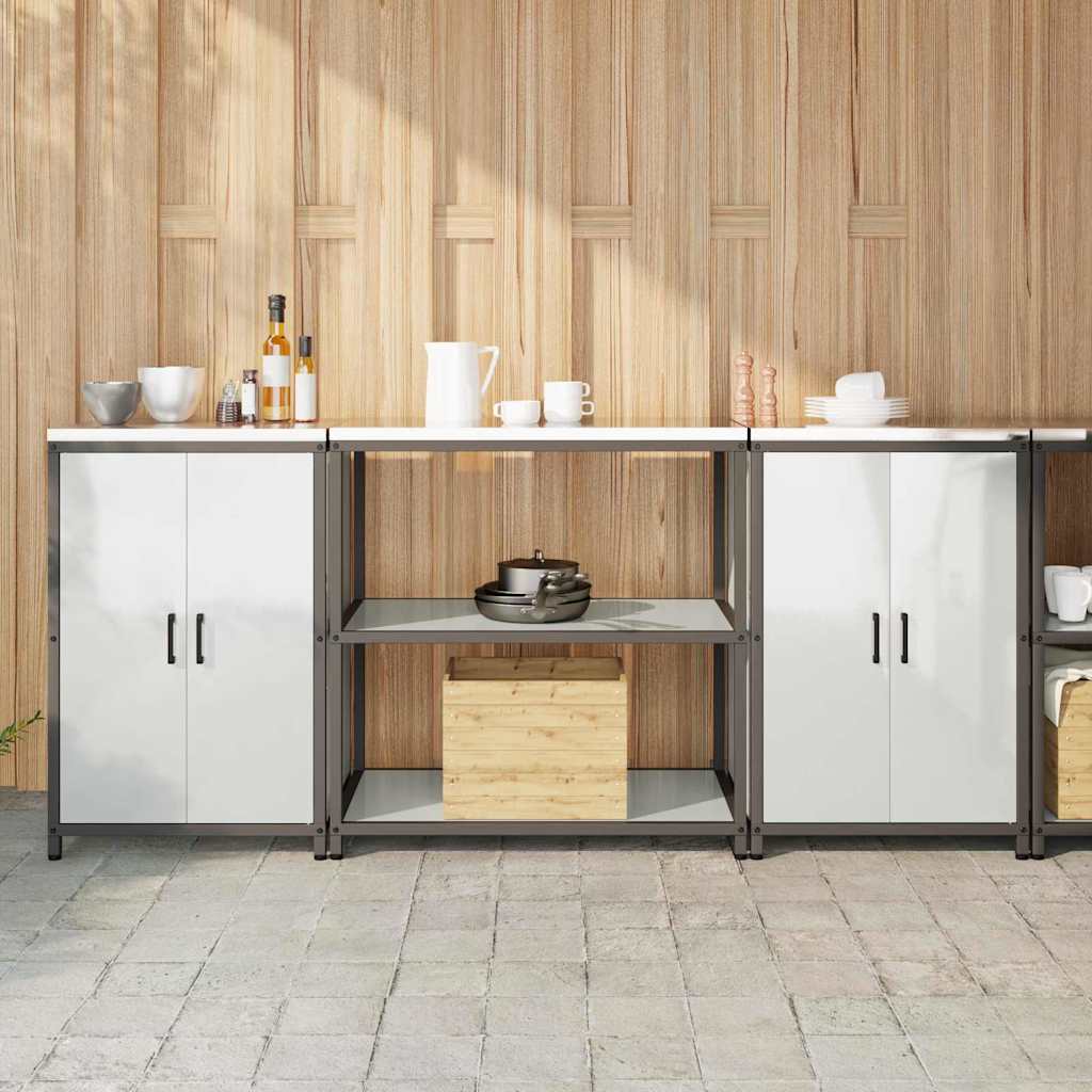 Ensemble De Rangement Cuisine Hattem 3 Pc Rouillé Acier