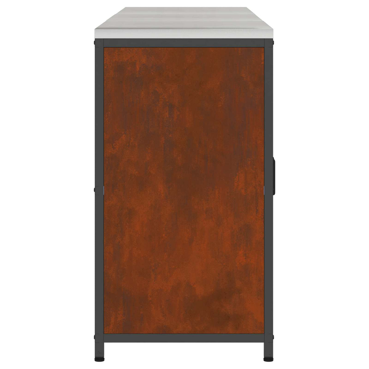Ensemble De Rangement Cuisine Hattem 3 Pc Rouillé Acier