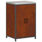 Ensemble De Rangement Cuisine Hattem 2 Pc Rouillé Acier