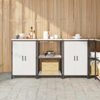 Ensemble De Rangement Cuisine Hattem 3 Pc Rouillé Acier