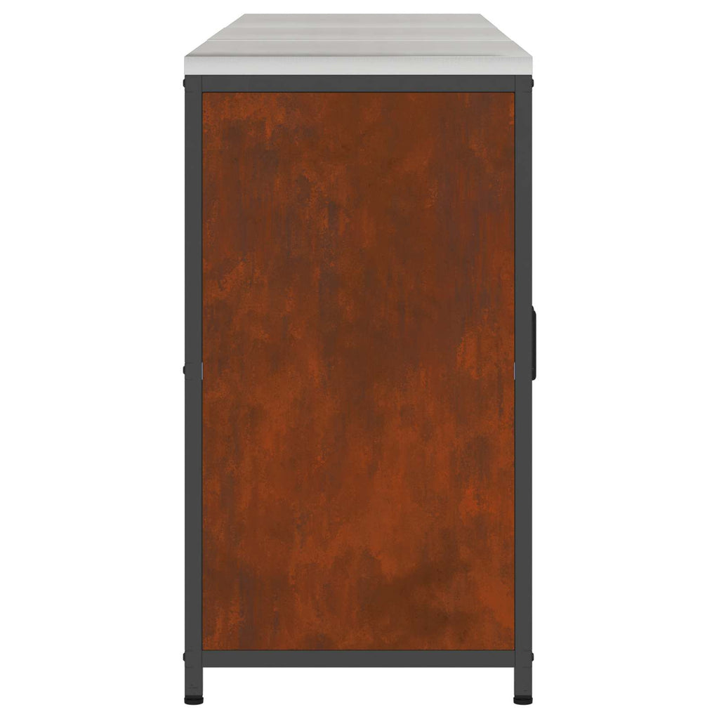Ensemble De Rangement Cuisine Hattem 3 Pc Rouillé Acier