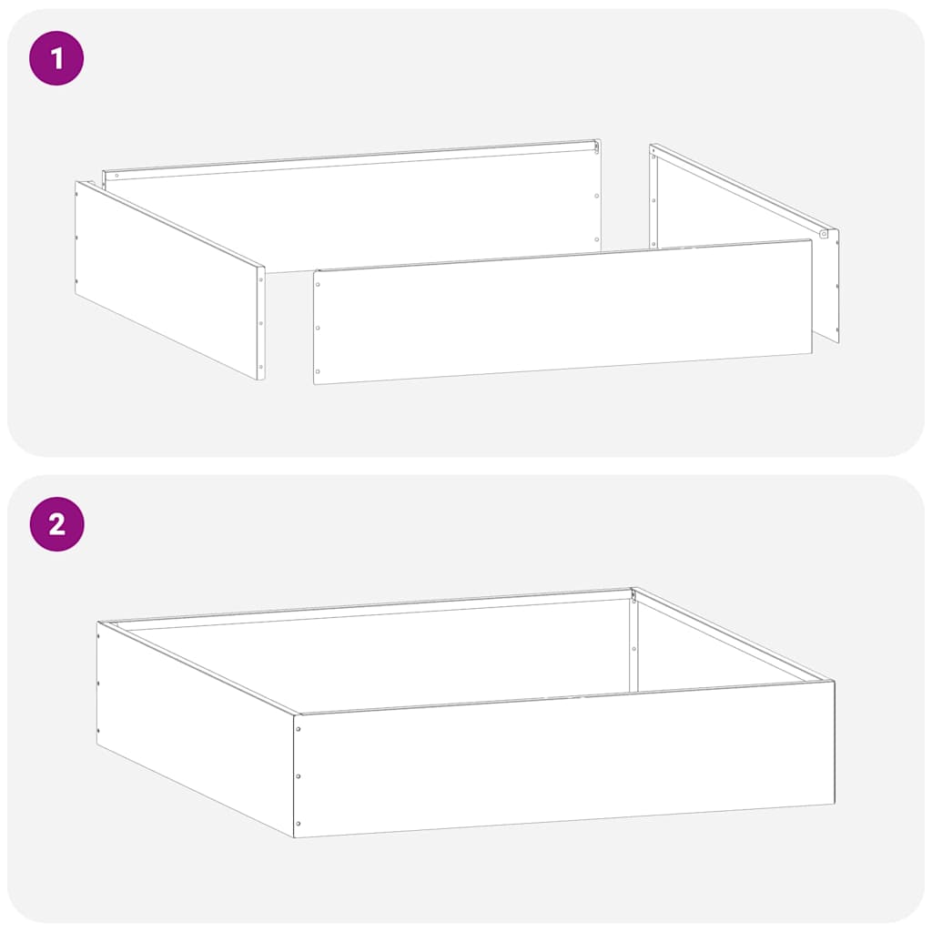 Bordure De Pelouse Rouillé