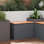 Banc De Jardin 1 -Seater Rouillé Carré
