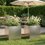 Jardinières 2 Pcs Acier Corten