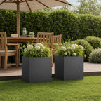 Jardinières 2 Pcs Acier Corten