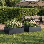 Jardinières 2 Pcs Acier Corten