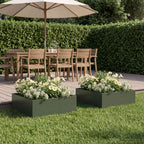 Jardinières 2 Pcs Acier Corten