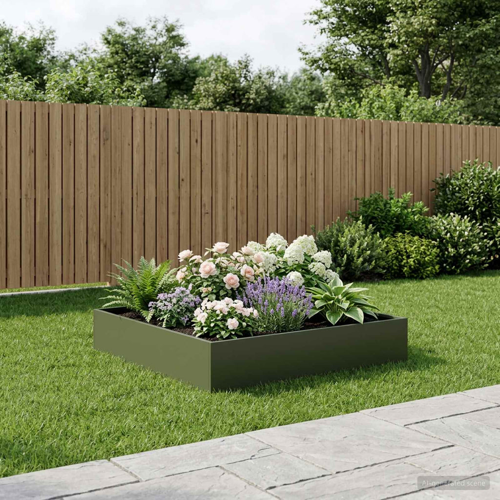 Jardinières 2 Pcs Acier Corten