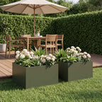 Jardinières 2 Pcs Acier Corten