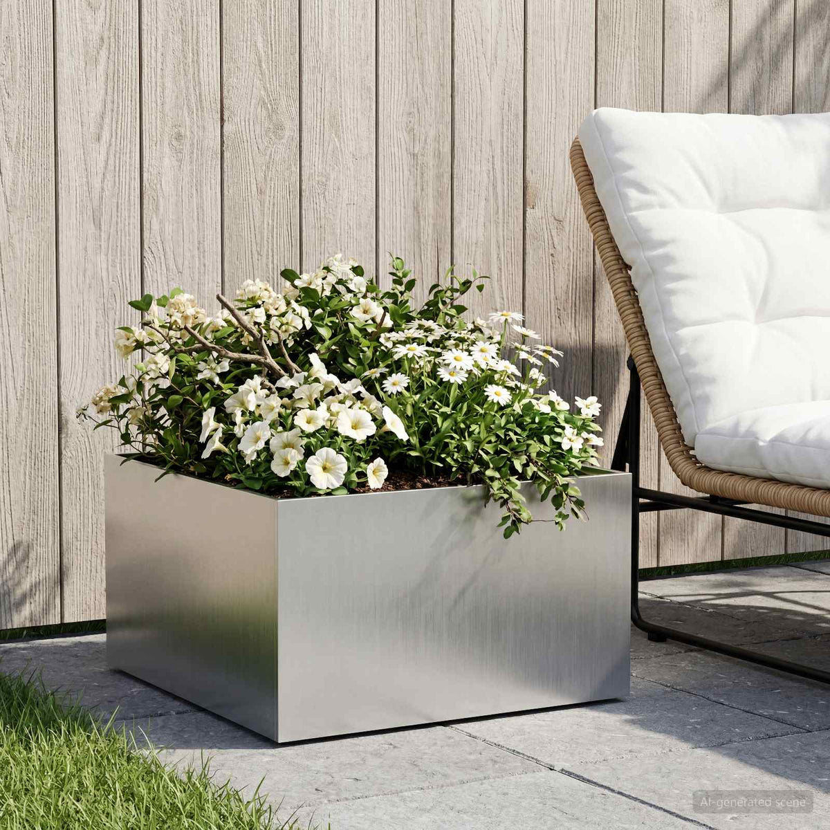 Jardinières 2 Pcs Acier Corten