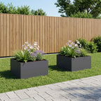 Jardinières 2 Pcs Acier Corten