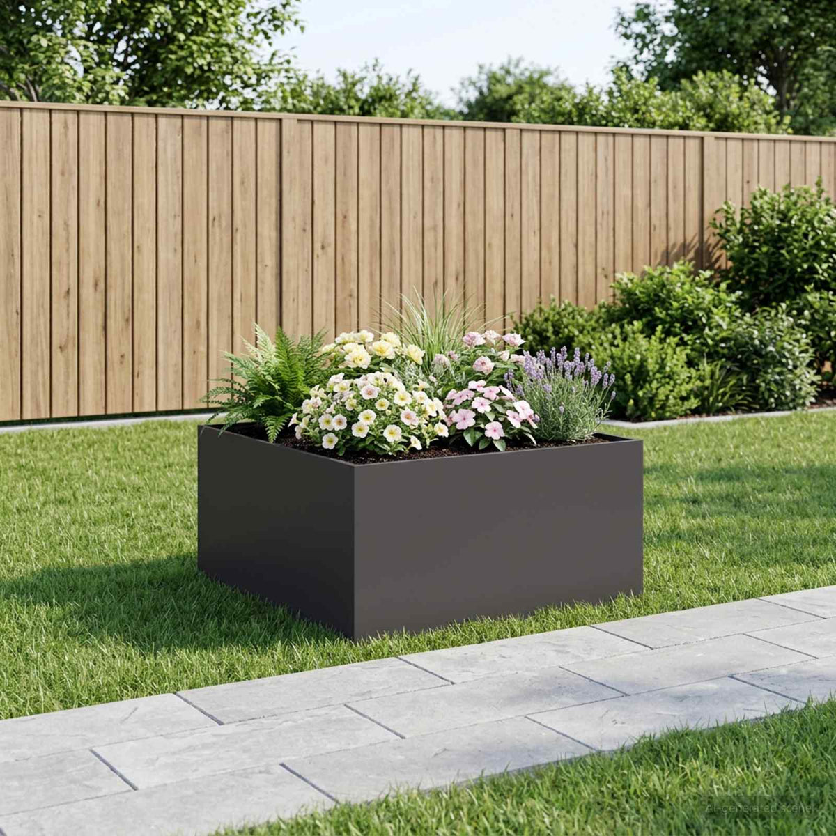 Jardinières 2 Pcs Acier Corten
