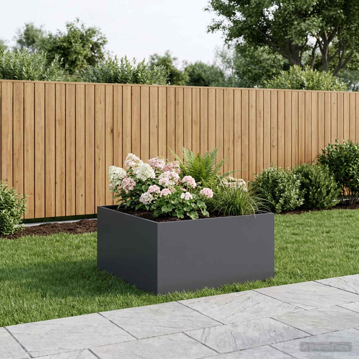 Jardinières 2 Pcs Acier Corten