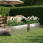 Jardinières 2 Pcs Acier Corten
