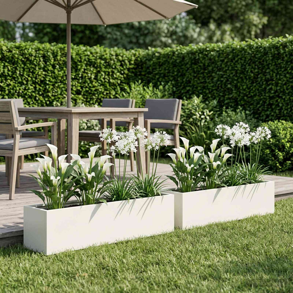 Jardinières 2 Pcs Acier Corten