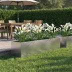 Jardinières 2 Pcs Acier Corten
