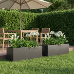 Jardinières 2 Pcs Acier Corten