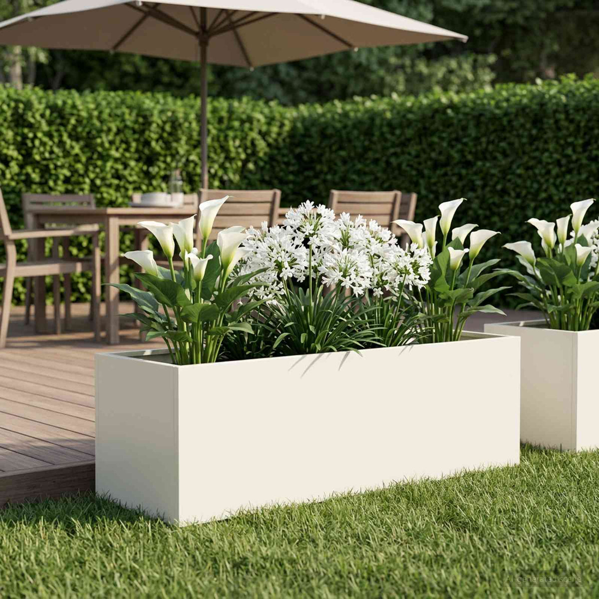 Jardinières 2 Pcs Acier Corten
