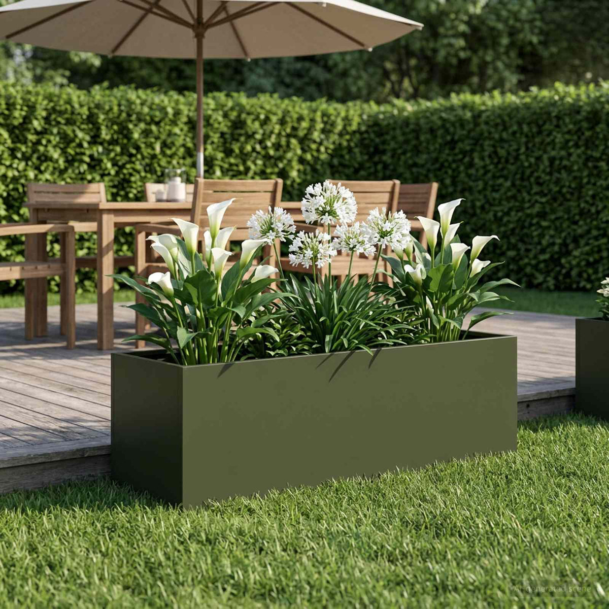 Jardinières 2 Pcs Acier Corten