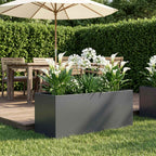 Jardinières 2 Pcs Acier Corten