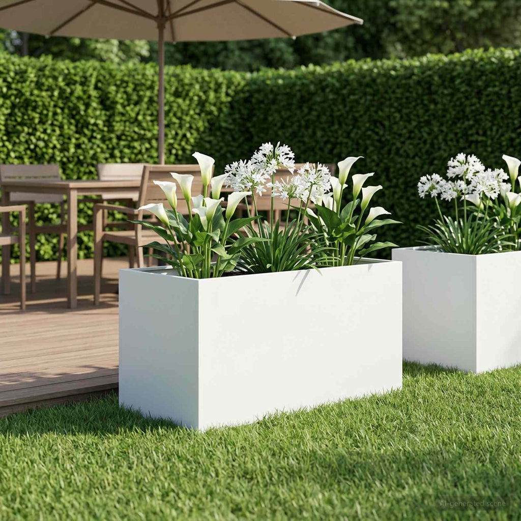 Jardinières 2 Pcs Acier Corten