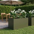 Jardinières 2 Pcs Acier Corten
