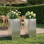 Jardinières 2 Pcs Acier Corten