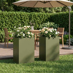 Jardinières 2 Pcs Acier Corten