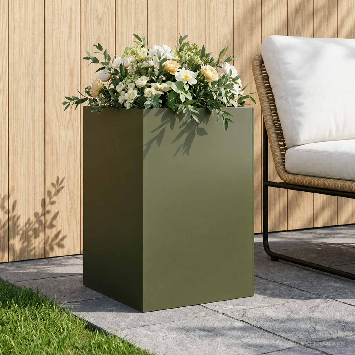 Jardinières 2 Pcs Acier Corten