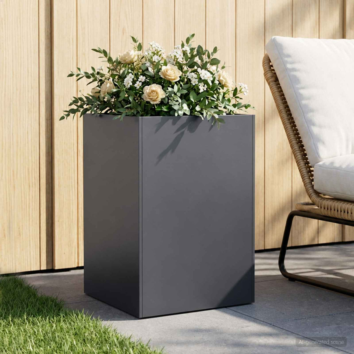 Jardinières 2 Pcs Acier Corten