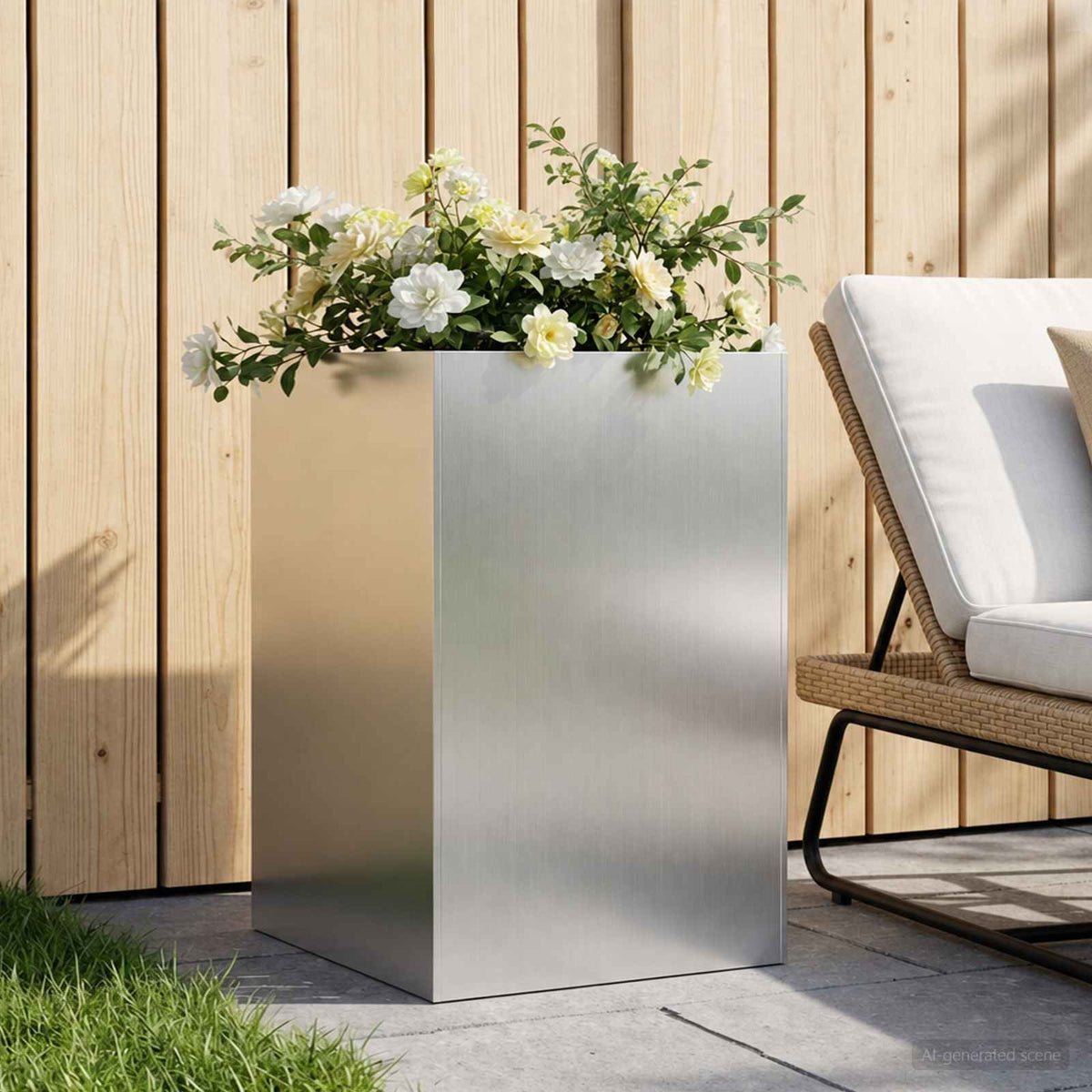 Jardinières 2 Pcs Acier Corten