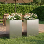 Jardinières 2 Pcs Acier Corten