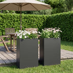 Jardinières 2 Pcs Acier Corten