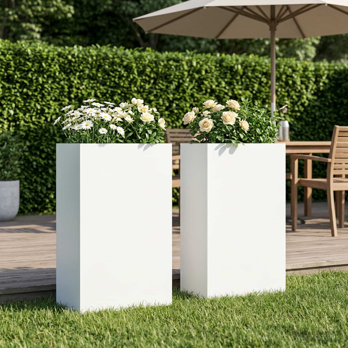 Jardinières 2 Pcs Acier Corten