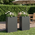 Jardinières 2 Pcs Acier Corten