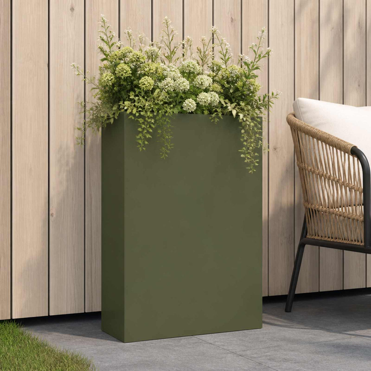 Jardinières 2 Pcs Acier Corten