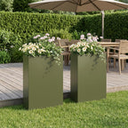 Jardinières 2 Pcs Acier Corten