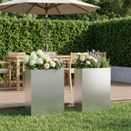Jardinières 2 Pcs Acier Corten