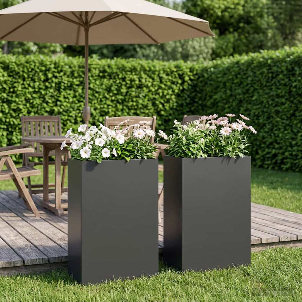 Jardinières 2 Pcs Acier Corten